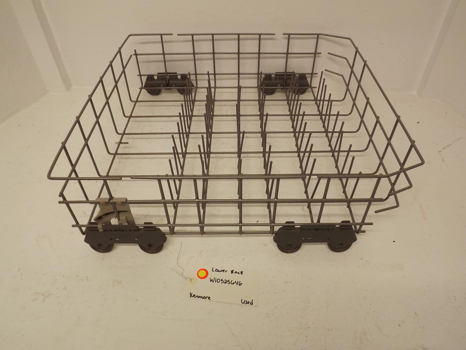 Kenmore Dishwasher W10525646 Lower Rack Used Kenmore Dishwasher W10525646 Lower Rack Used